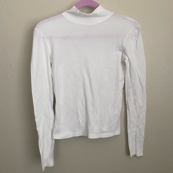 Rag & Bone The Slub Turtleneck Slim Fit Top XS - Picture 2 of 7